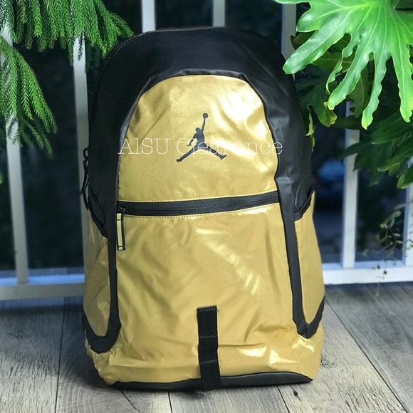 Nike Handbags - NWT Nike Reflector Backpack Gold Unisex AUTHENTIC
